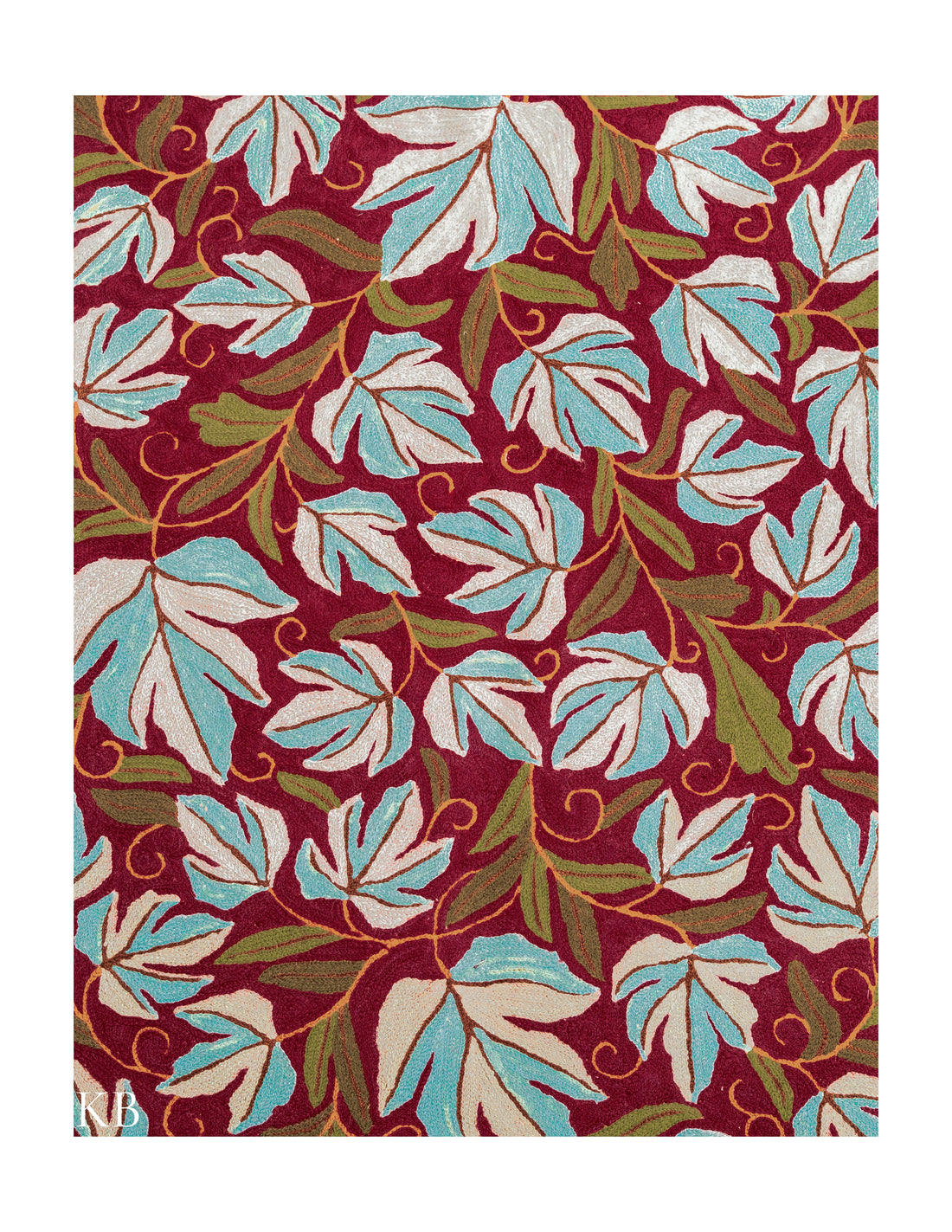 Diwan-e-Khas Chinar Charm Kashmiri Rug - Kashmir Box