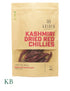 Koshur - Kashmiri Dried Red Chillies| Sabut Lal Mirch | Spices and Herbs | Whole Dried Chillies | No Added Flavors and Colors | Sun Dried Fresh Red Chillies - Kashmir Box