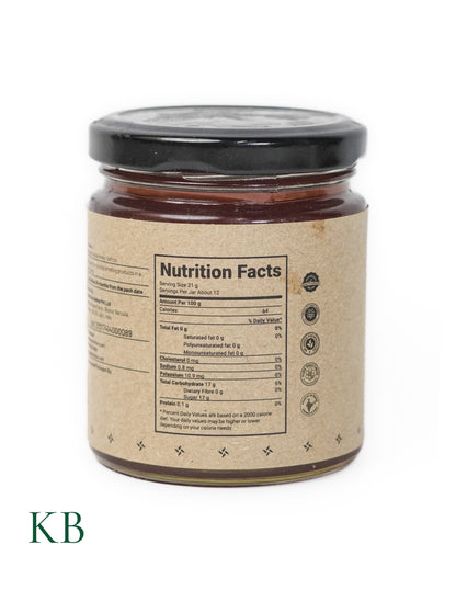 Koshur - Pure Saffron Honey | Zafrani Shehad | 100% Pure Organic Superfood | Unpasteurized | Mono-Floral White Honey | Natural Sweetener | No Sugar Added | Saffron - Kashmir Box