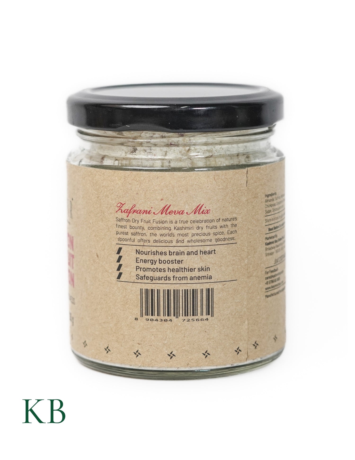 Koshur -  Kashmiri Saffron Dry Fruit Fusion | Zafrani Meva Mix | Dried  Fruits and Nuts Powder | Spices and Herbs | Nutritious Superfood - Kashmir Box