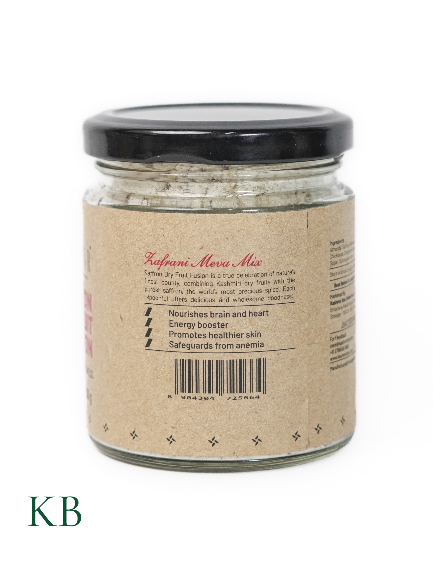 Koshur -  Kashmiri Saffron Dry Fruit Fusion | Zafrani Meva Mix | Dried  Fruits and Nuts Powder | Spices and Herbs | Nutritious Superfood - Kashmir Box