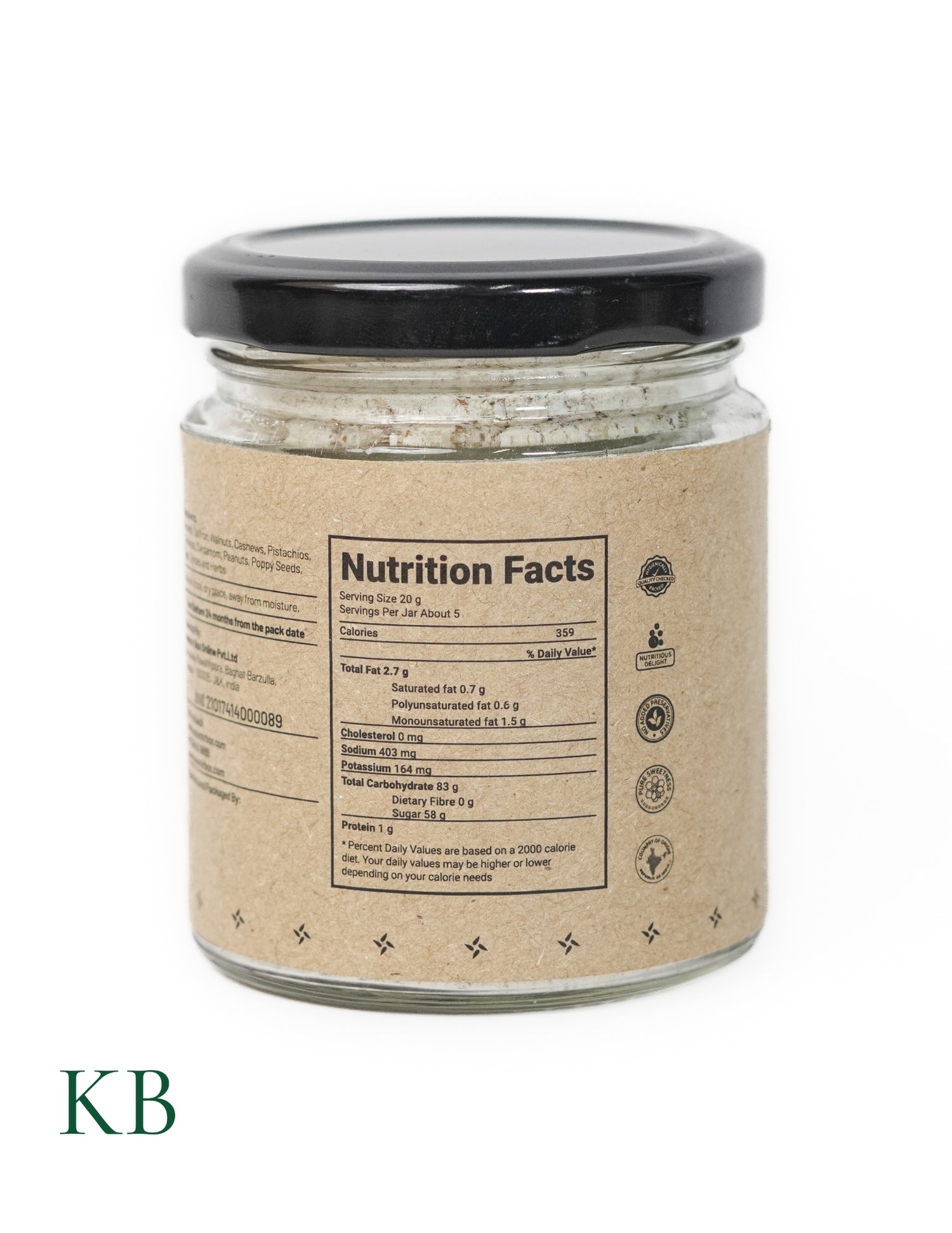 Koshur -  Kashmiri Saffron Dry Fruit Fusion | Zafrani Meva Mix | Dried  Fruits and Nuts Powder | Spices and Herbs | Nutritious Superfood - Kashmir Box