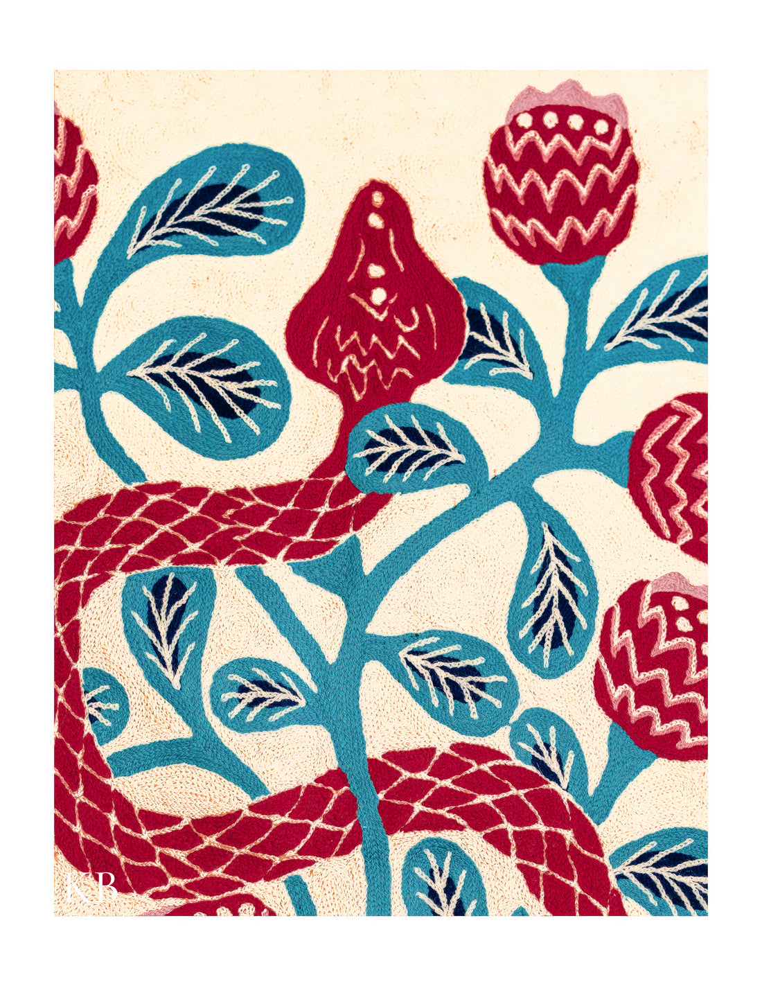 Diwan-e-Khas Contemporary Cobra Kashmiri Wall Art - Kashmir Box