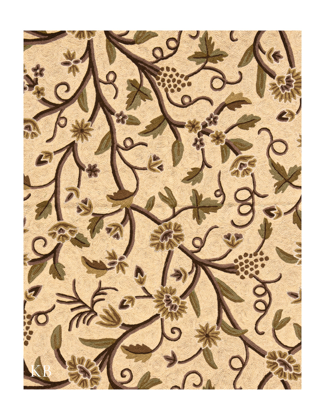 Diwan-e-Khas Mughal Dach Kashmiri Rug - Kashmir Box