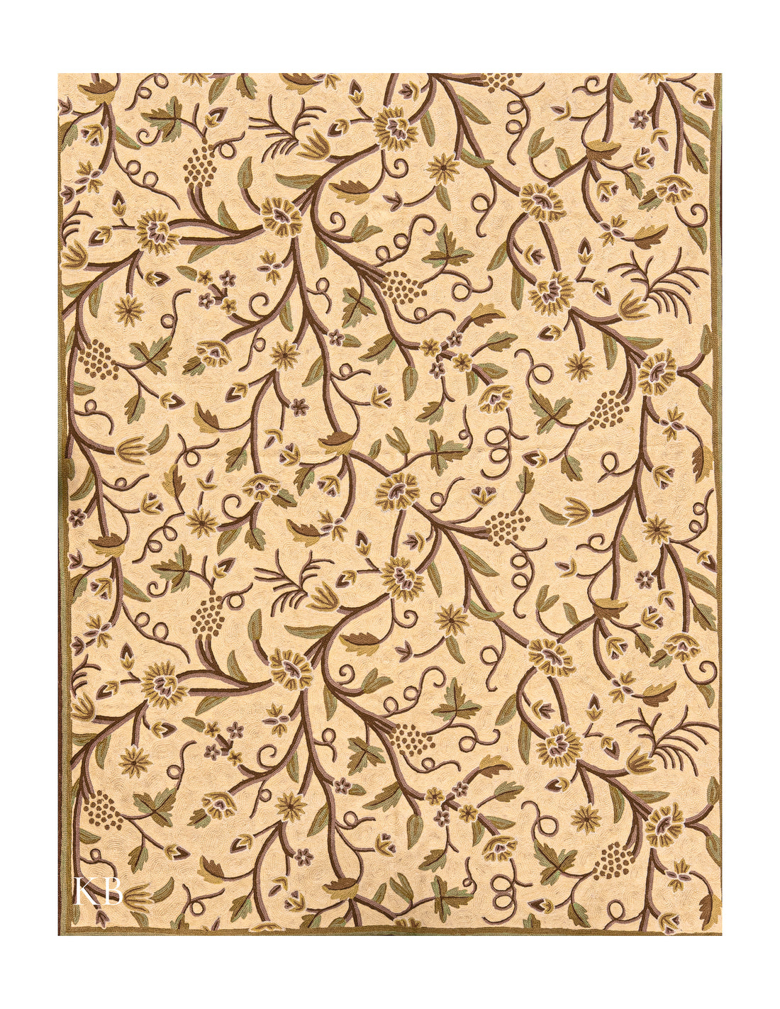Diwan-e-Khas Mughal Dach Kashmiri Rug - Kashmir Box