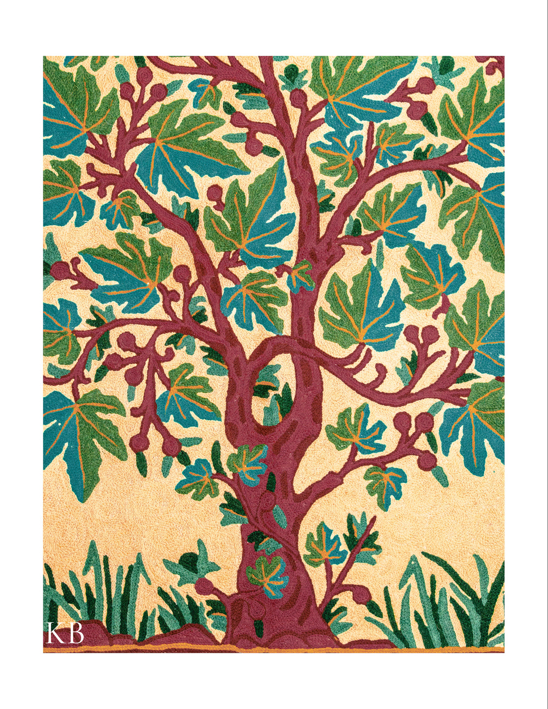 Diwan-e-Khas Kashmiri Chinar of Life Wall Art - Kashmir Box