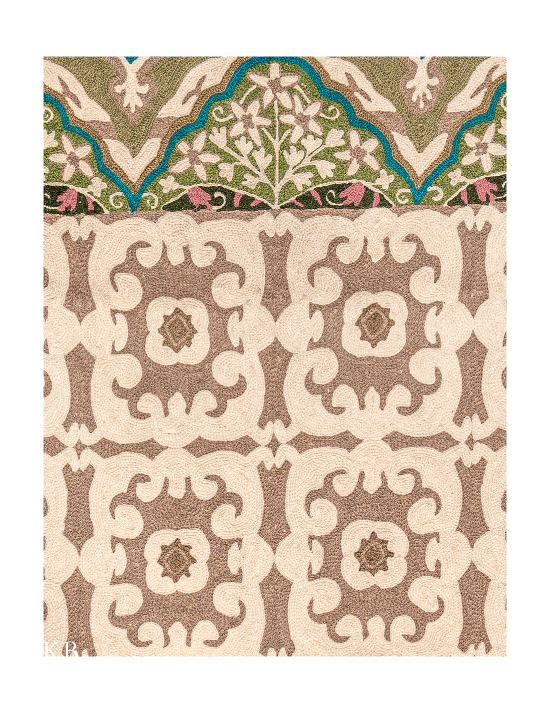 Diwan-e-Khas Grand Archway Kashmiri Rug - Kashmir Box