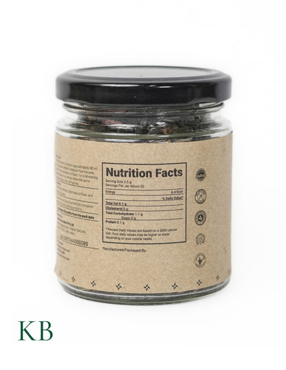 Hibiscus Rose Tea | Gudhal Gulab Chai |Best Herbal Flower Tea | Green Tea Leaves| Skin Detox Tea | Refreshing Tea | Uplifts Mood  (50 g) - Kashmir Box