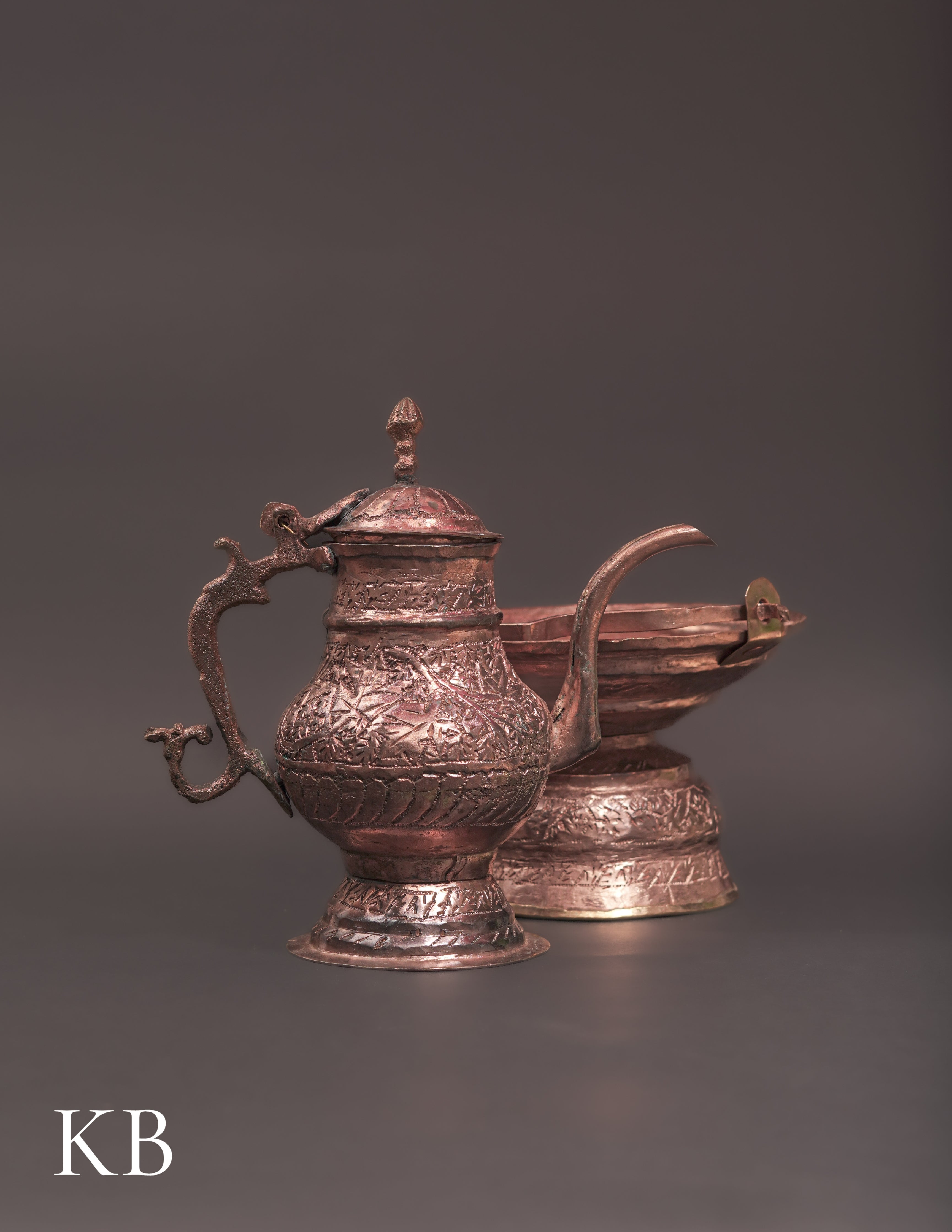 Tasht-e-Naari Set – Home Accent | Artisan-Made | Handcrafted Heritage - Kashmir Box