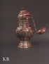 Kashmiri Copperware Oil Container with Spoon – Artisan-Made | Handcrafted Heritage - Kashmir Box