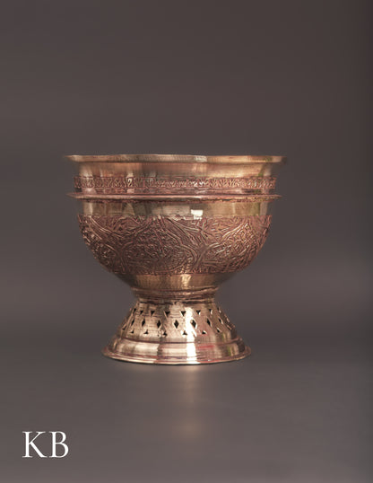 Kashmiri Copperware Kenz Set – 4 Pieces | Artisan-Made | Handcrafted Heritage - Kashmir Box