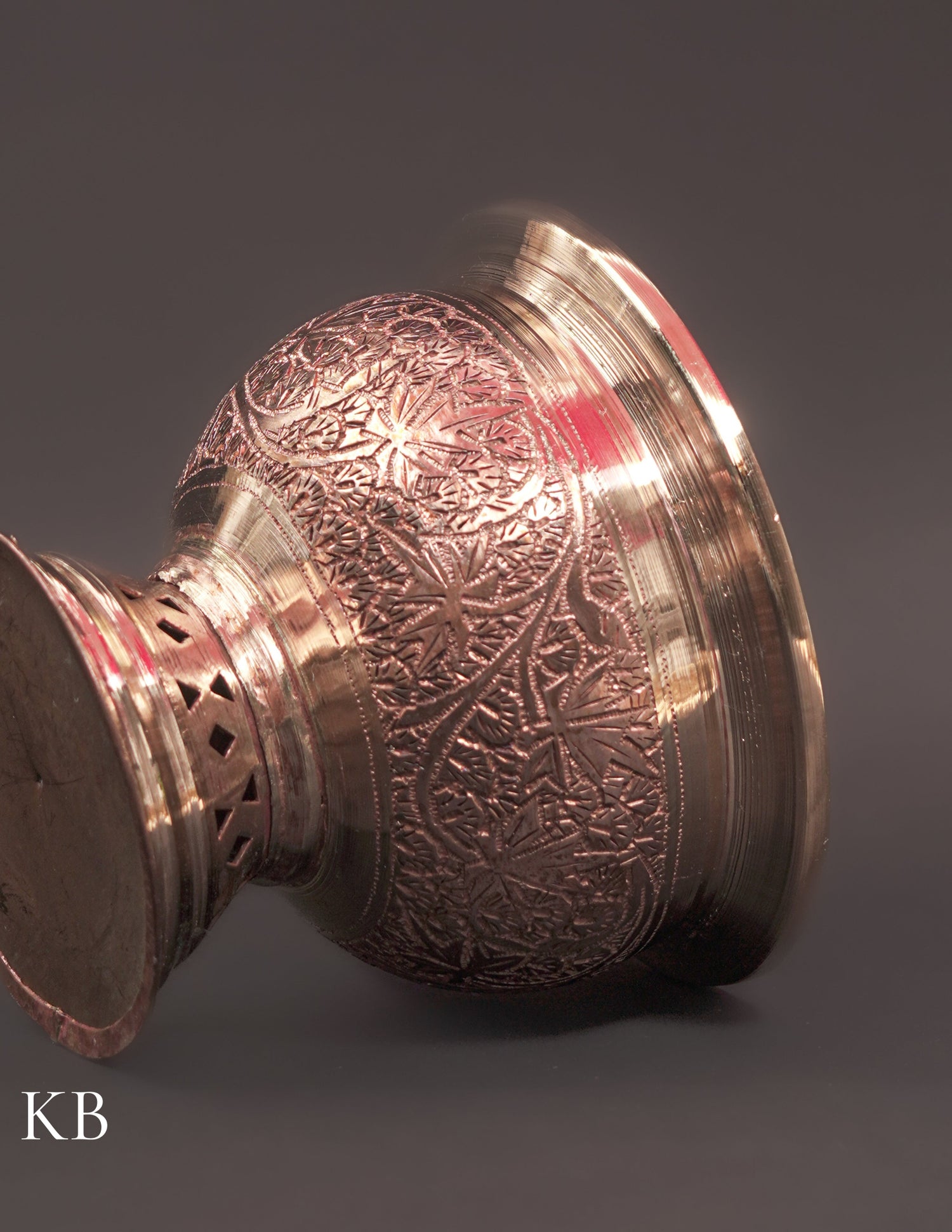 Kashmiri Copperware Bowl | Artisan-Made | Handcrafted Heritage - Kashmir Box