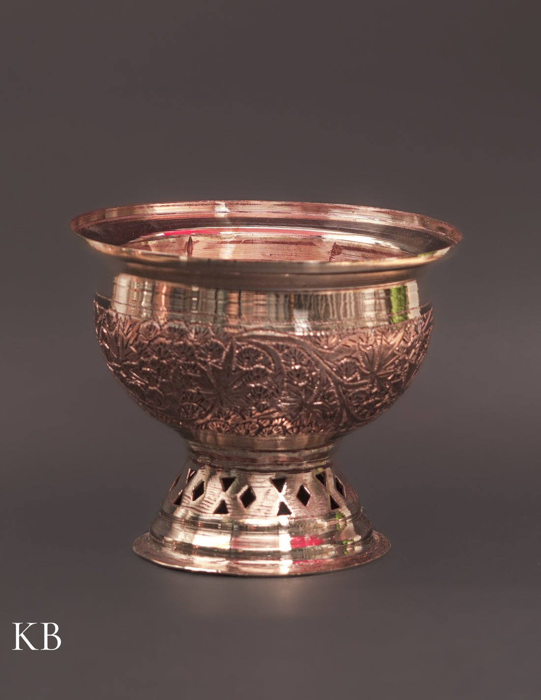 Kashmiri Copperware Bowl | Artisan-Made | Handcrafted Heritage - Kashmir Box