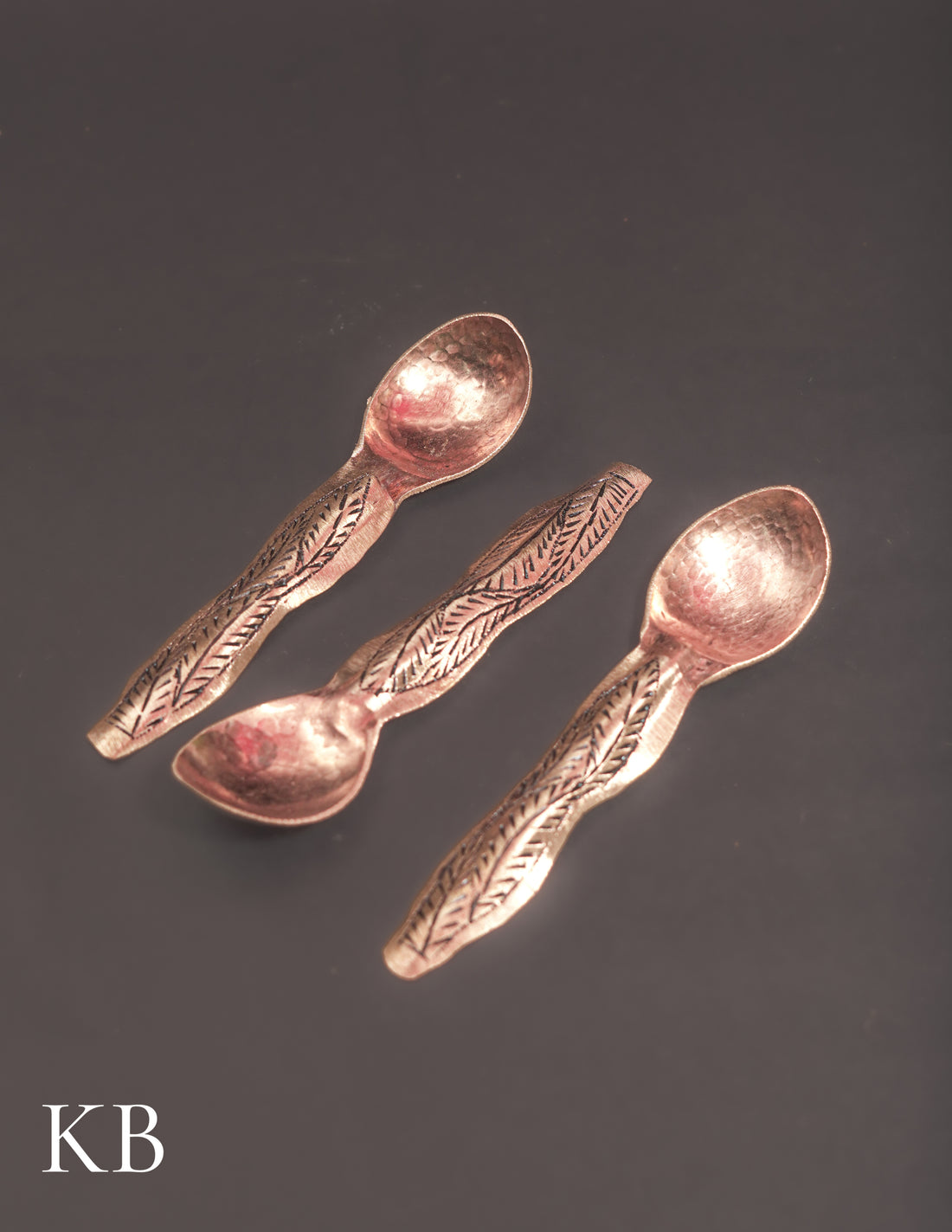 Kashmiri Copperware Spoons | Artisan-Made | Handcrafted Heritage - Kashmir Box