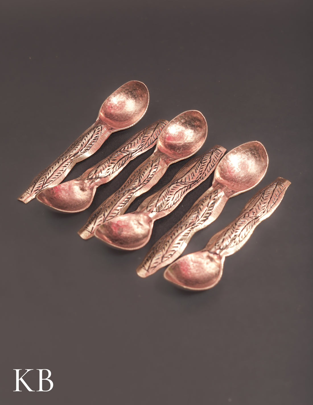 Kashmiri Copperware Spoons | Artisan-Made | Handcrafted Heritage - Kashmir Box