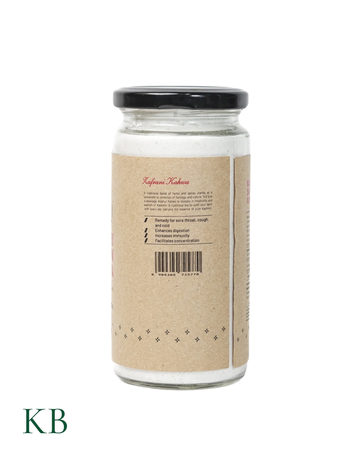 Koshur - Kashmiri Saffron Kahwa | Zafrani Kahwa | Kahwa Quick Mix | Mogul Chai | Kashmiri Spices and Herbs | Best Green Tea Leaves | Traditional Kahwa Tea - Kashmir Box