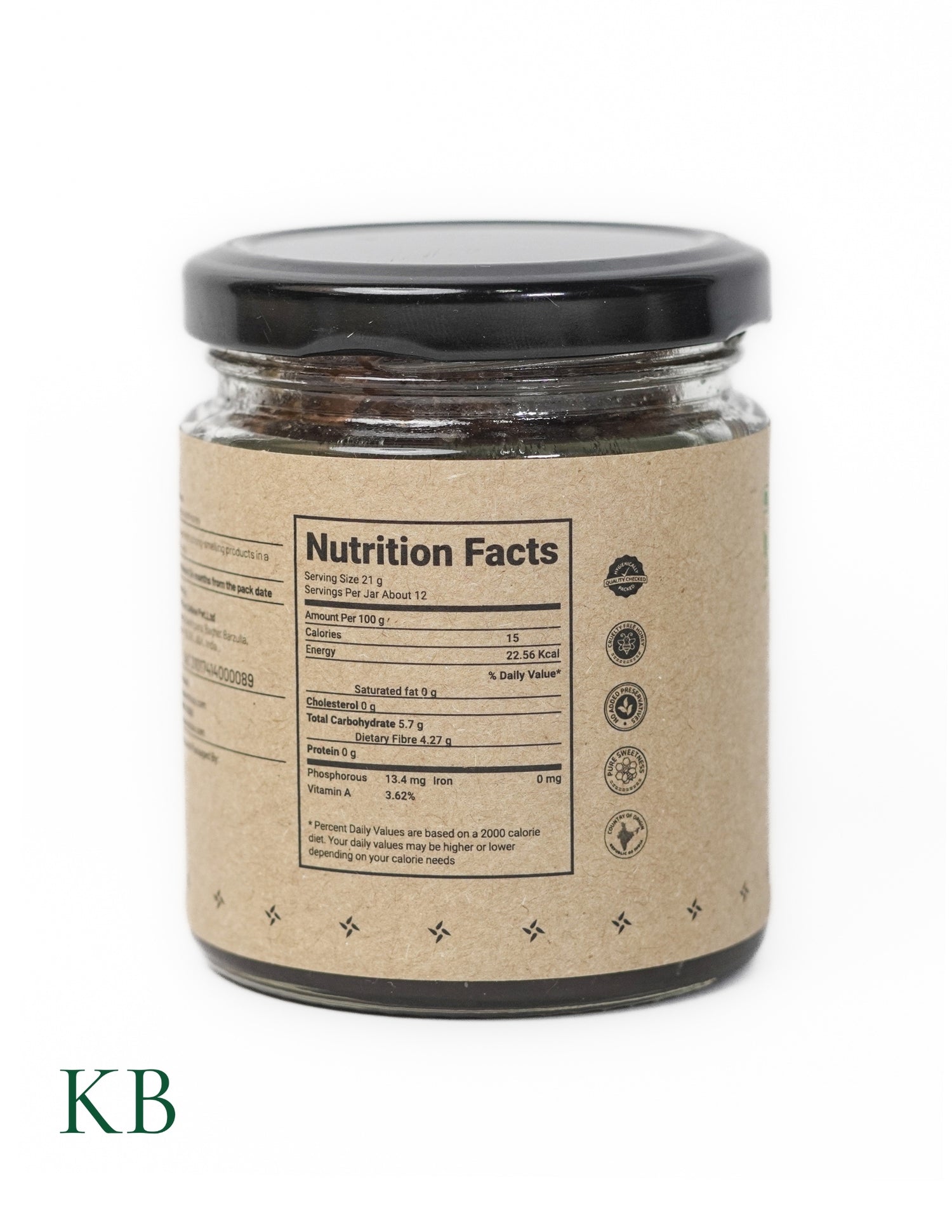 Koshur - Gulkand Honey Marmalade| Rose Petal Honey Fusion |Gulkand Jam With Honey | Natural Sweetener | No Sugar Added | Natural Coolant | Sun-cooked  Pure Rose Petal - Kashmir Box