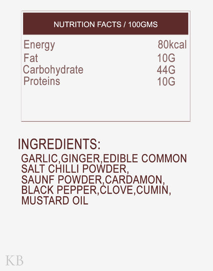 Koshur Kashmiri Dried Red Chillies &amp; Ver Masala Combo