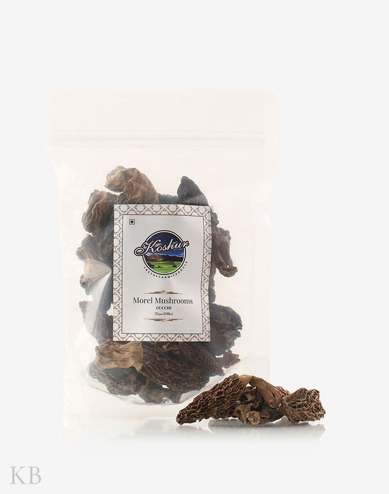 Buy online Dried Morel Mushrooms (25 g) at best price in India