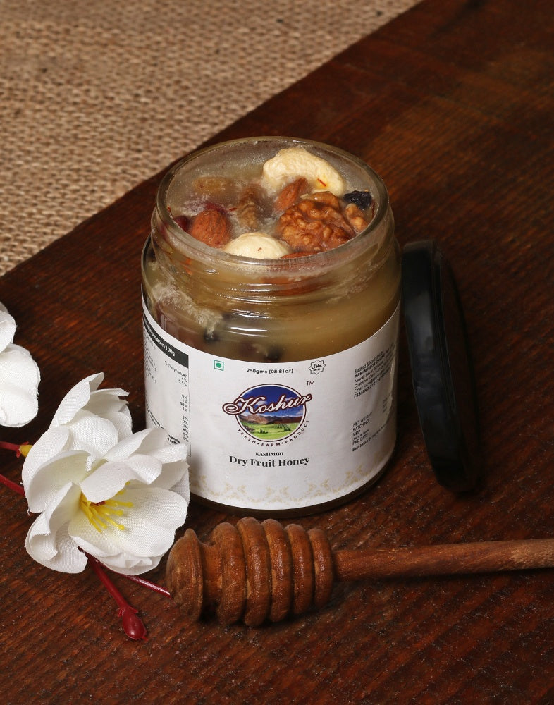 Koshur Dry Fruit Mix Acacia Honey - KashmirBox.com