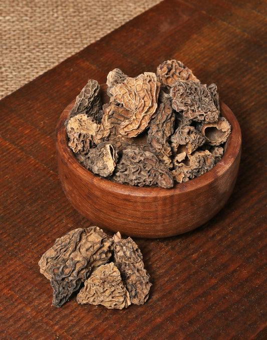 Dried Morel Mushrooms (25 Grams) - KashmirBox.com