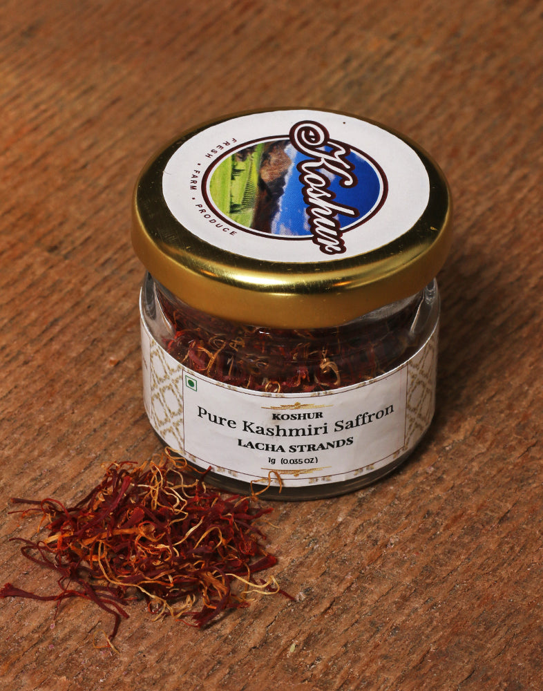 Koshur Kashmiri Lacha Saffron Strands