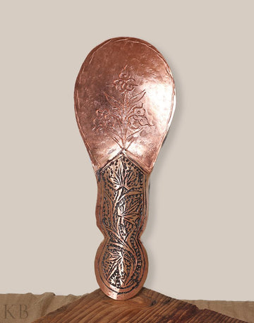 Emperor Copper Rice Spoon - KashmirBox.com