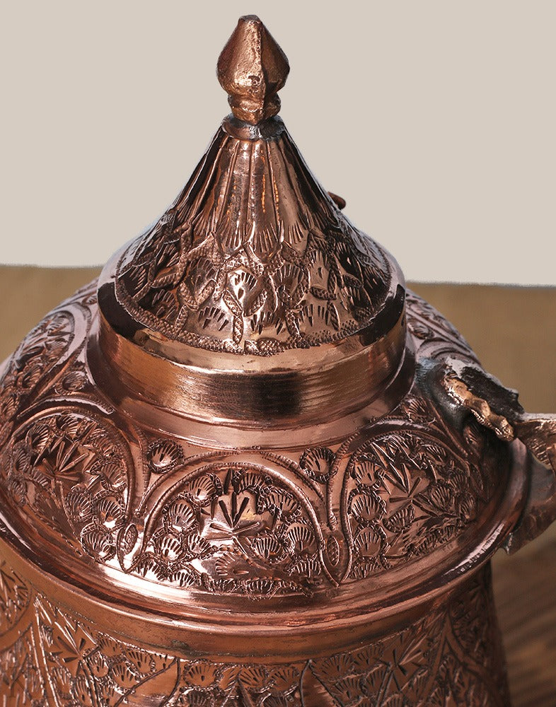 Kandkaerr Chinar Engraved Samovar - Kashmir Box