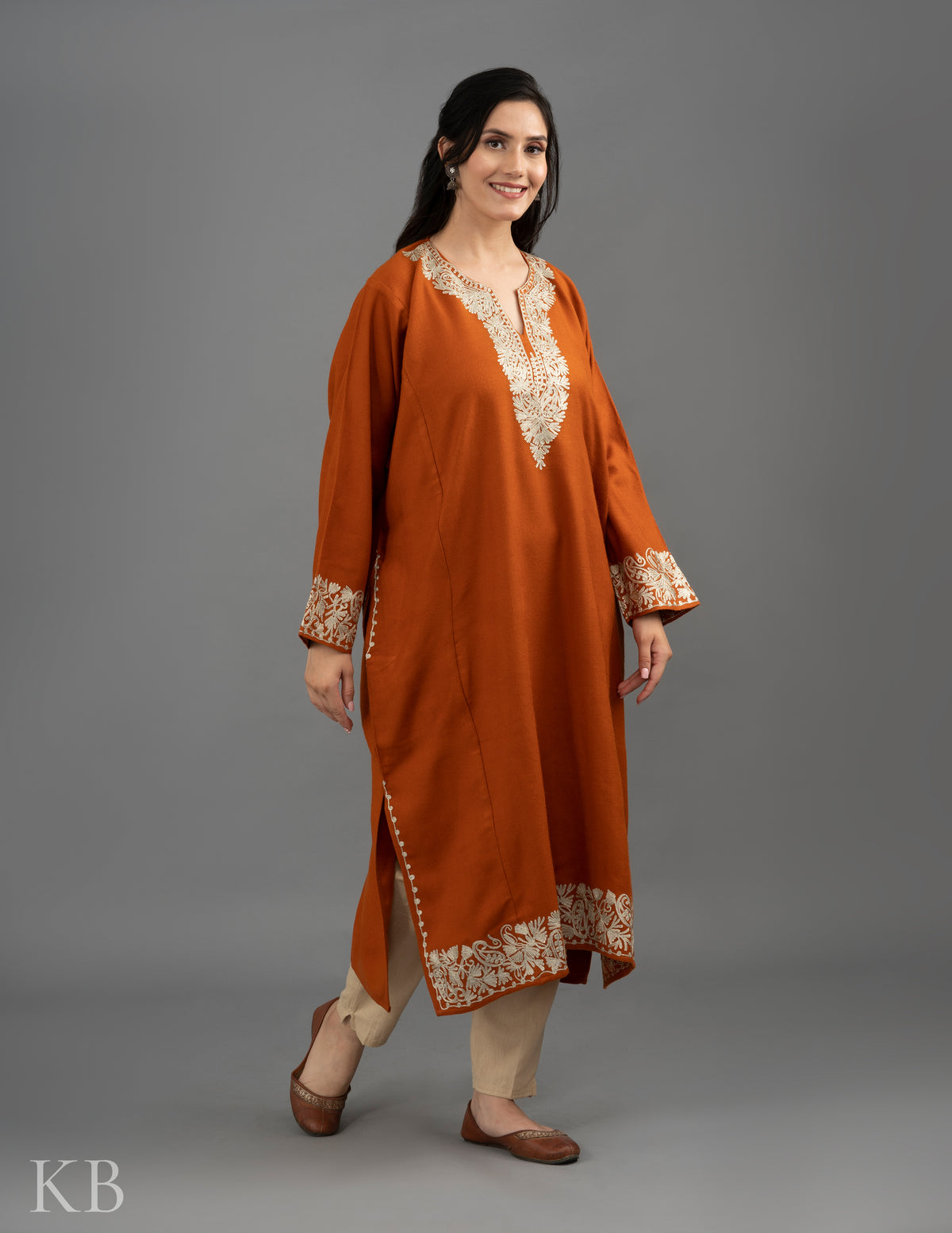 Phiron Buy Online Embroidered Phirans | Kashmiri Phirans | Kashmir Box ...