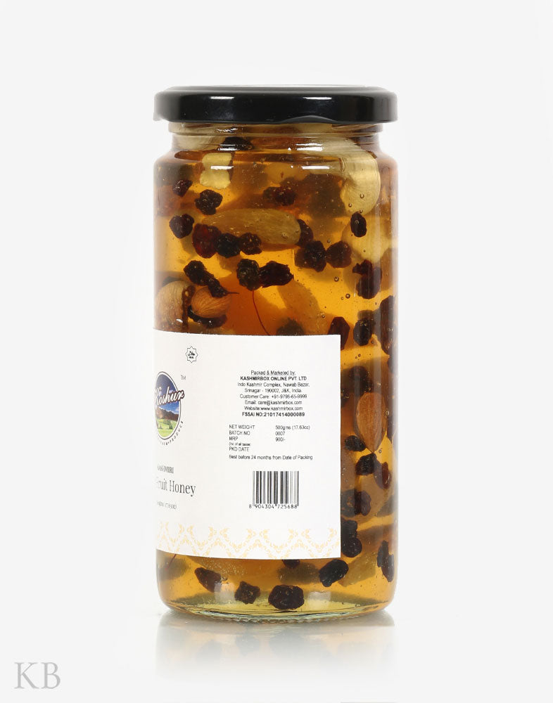 Koshur Dry Fruit Mix Acacia Honey - Kashmir Box