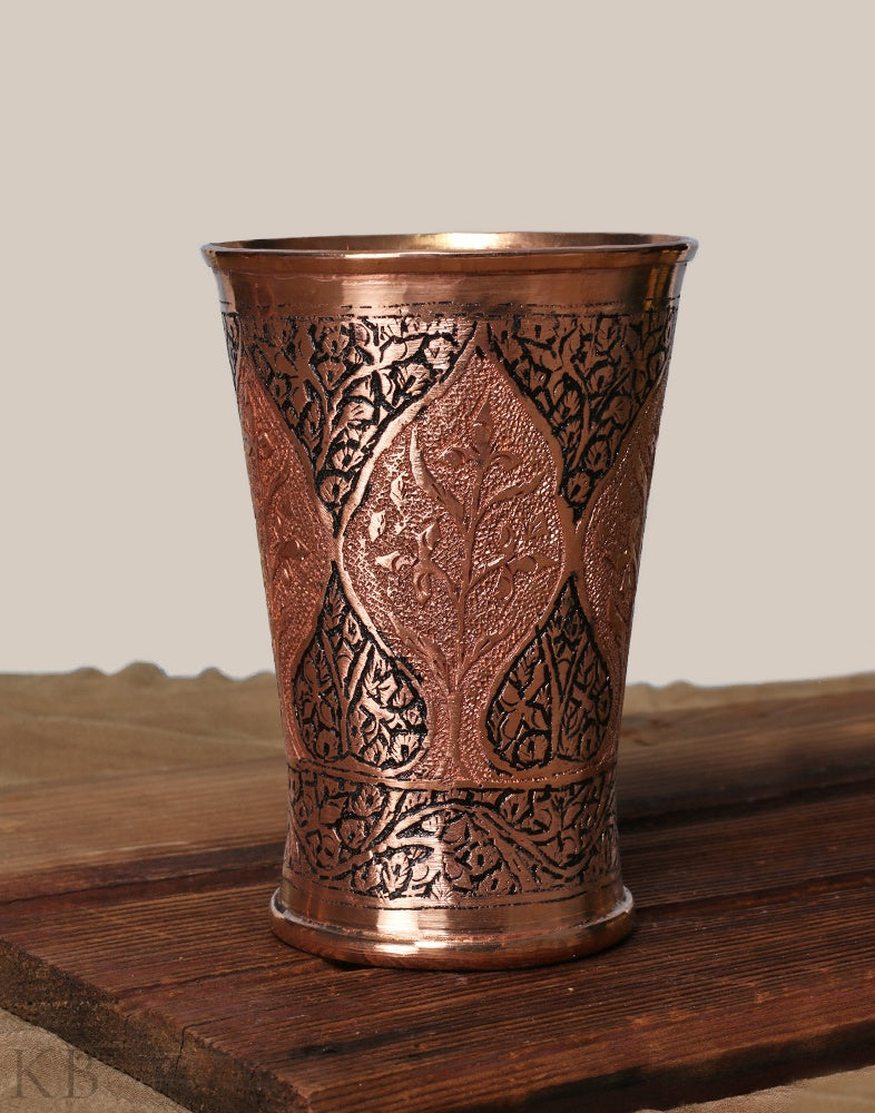 Kandkaari Copper Glass - KashmirBox.com