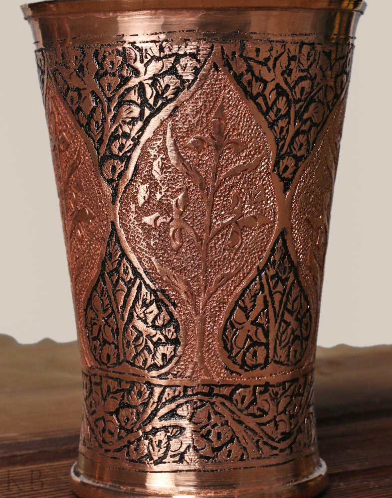Kandkaari Copper Glass - KashmirBox.com