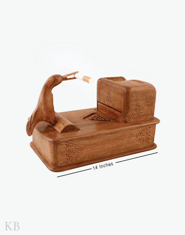 Walnut Wood Cigarette Picker - Kashmir Box