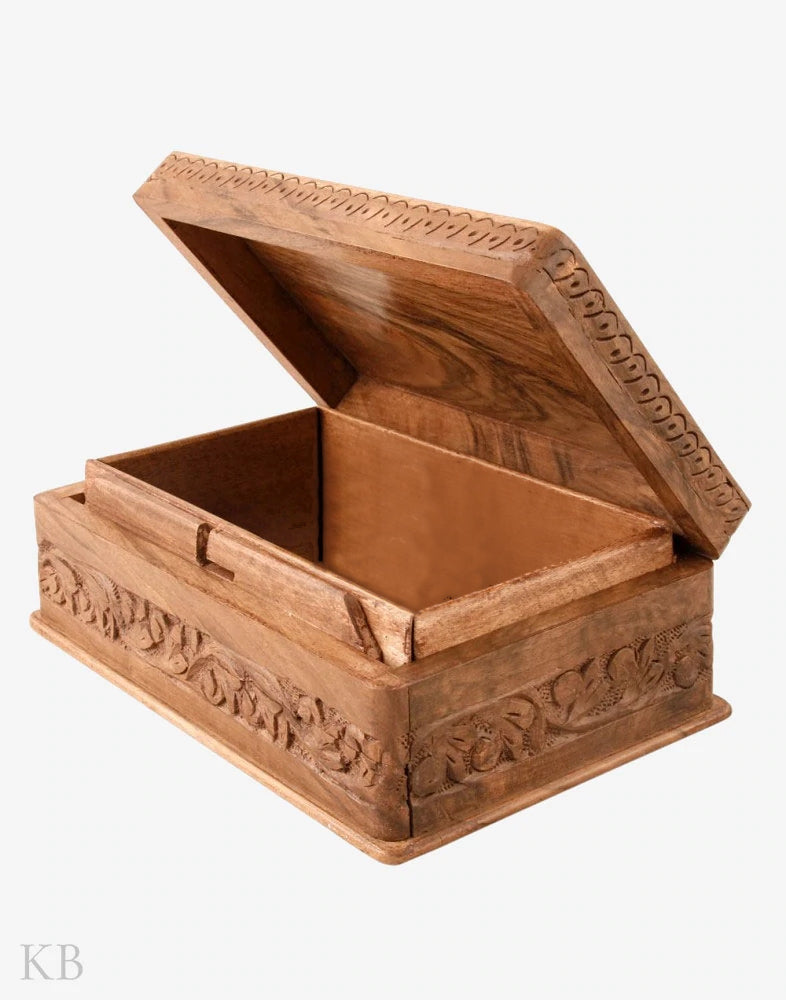 Chinar Design Jewellery Box - Kashmir Box