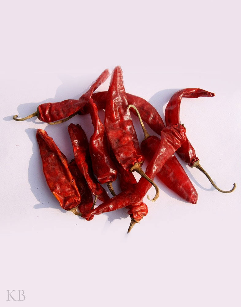 Dried Kashmiri Red chilies - KashmirBox.com
