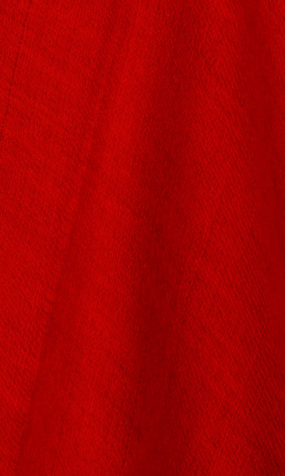 Red  Woolen Shawl - KashmirBox.com