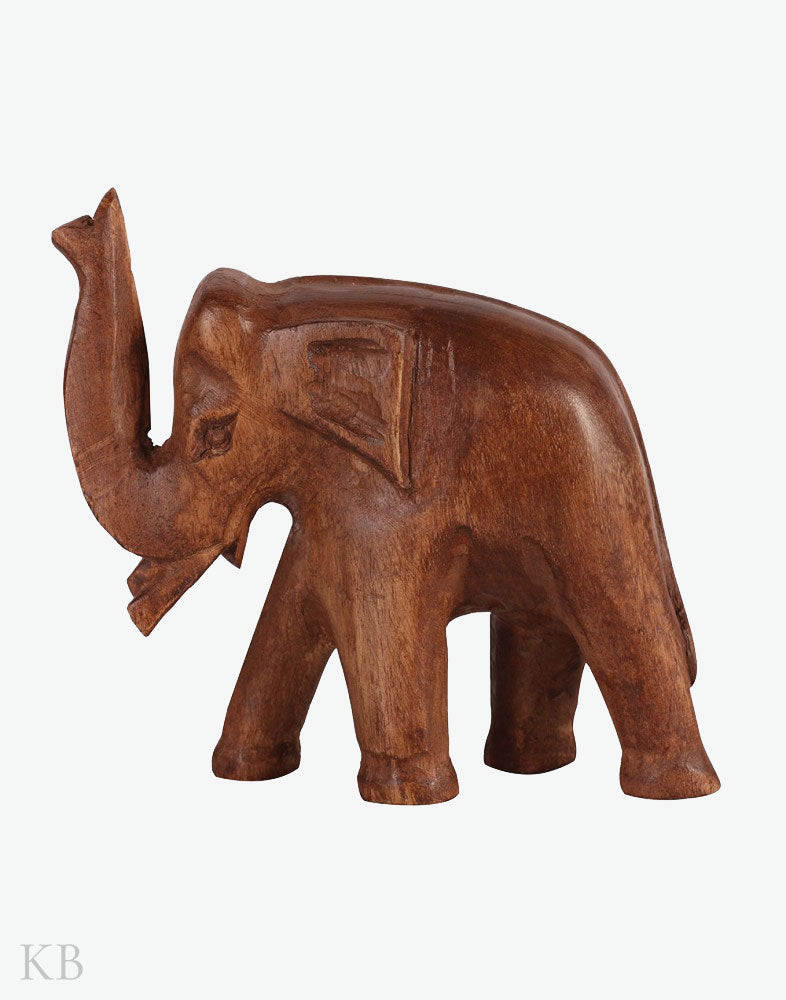 Walnut Wood Elephant Set - Kashmir Box