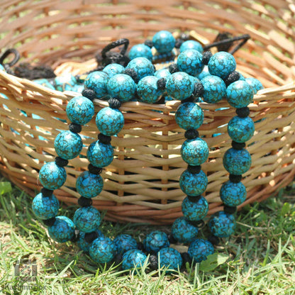Handmade Ferozi Layered Necklace - KashmirBox.com