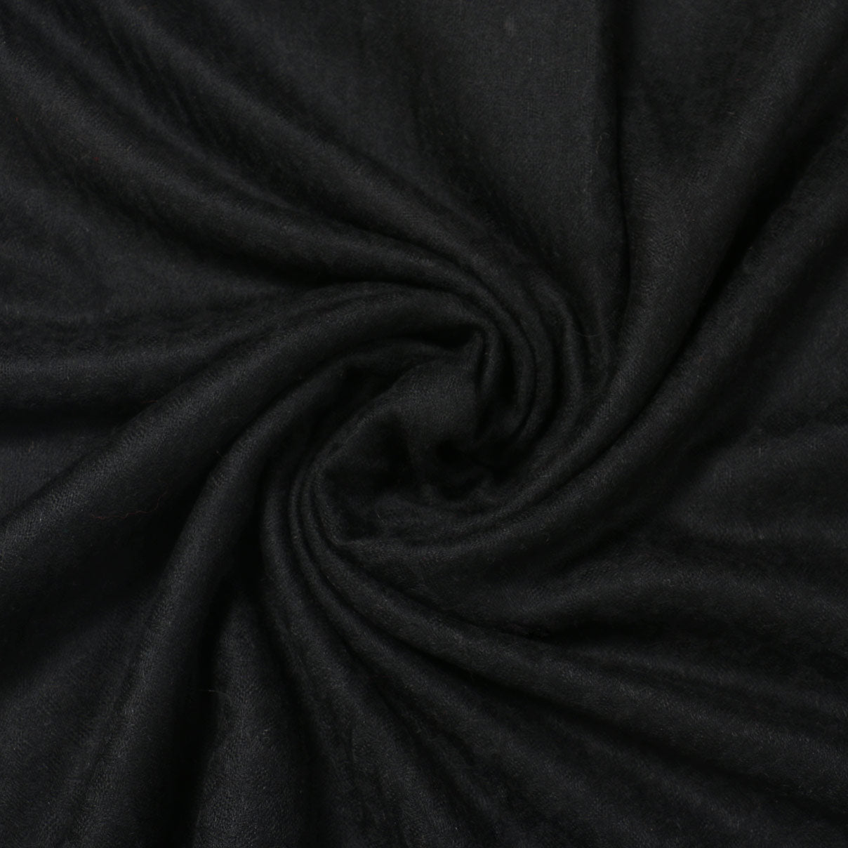 Metal Black Solid Handwoven Cashmere Cashmere Pashmina Stole - Kashmir Box