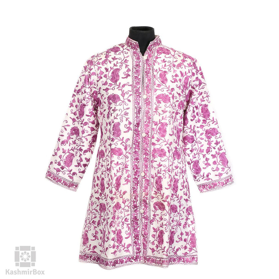 Indian Embellished Silk Jacket