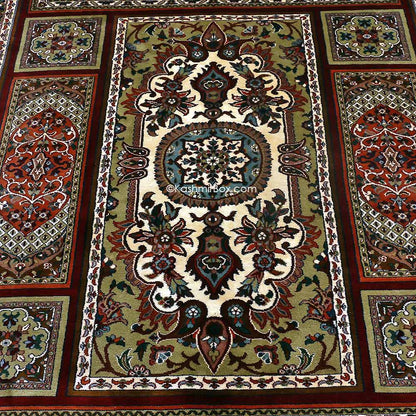 Black Silk Carpet - KashmirBox.com