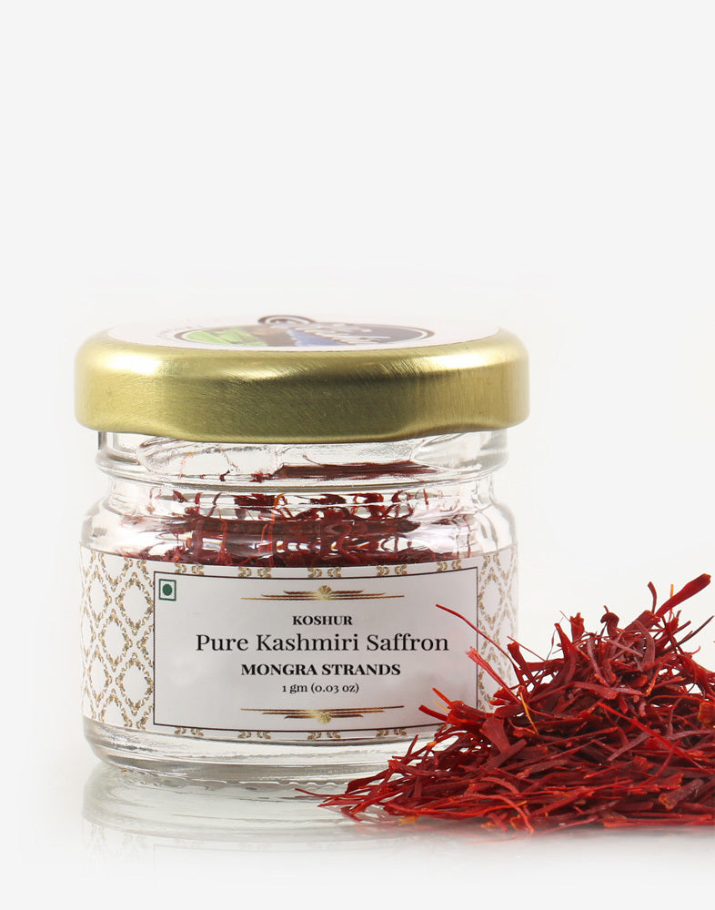 Koshur Kashmiri Mongra Saffron Strands - Kashmir Box
