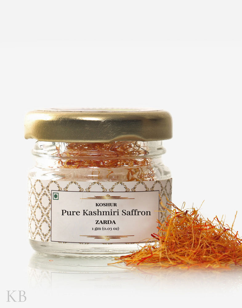 Koshur Kashmiri Zarda Saffron Strands - Kashmir Box