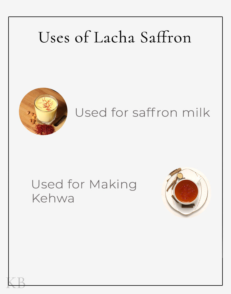 Koshur Kashmiri Lacha Saffron Strands
