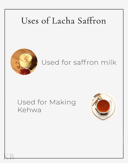 Koshur Kashmiri Lacha Saffron Strands