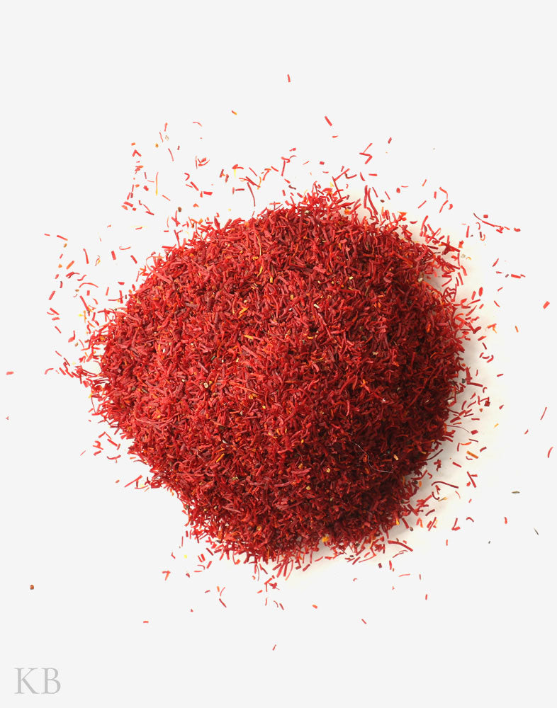 Koshur Kashmiri Broken Saffron Strands (Mongra) - Kashmir Box