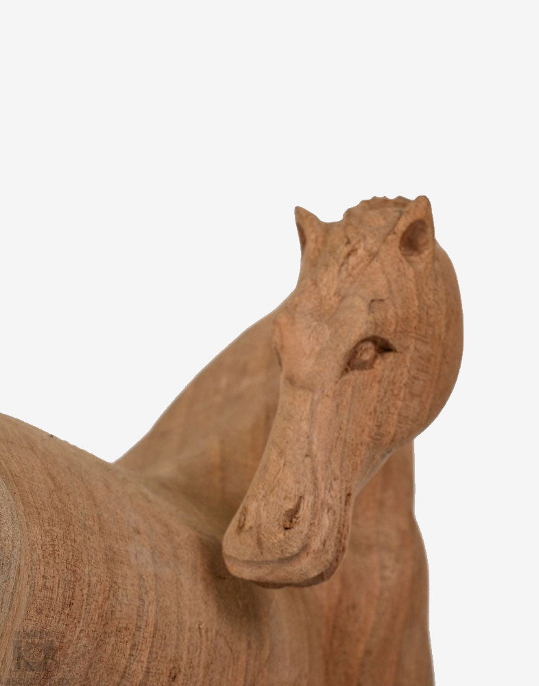 Walnut Wood Handmade Decorative Horse - Kashmir Box