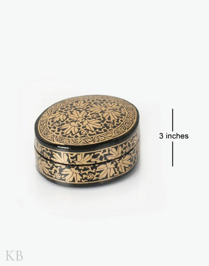 Boni Pann Handcrafted Paper Mache Box - Kashmir Box
